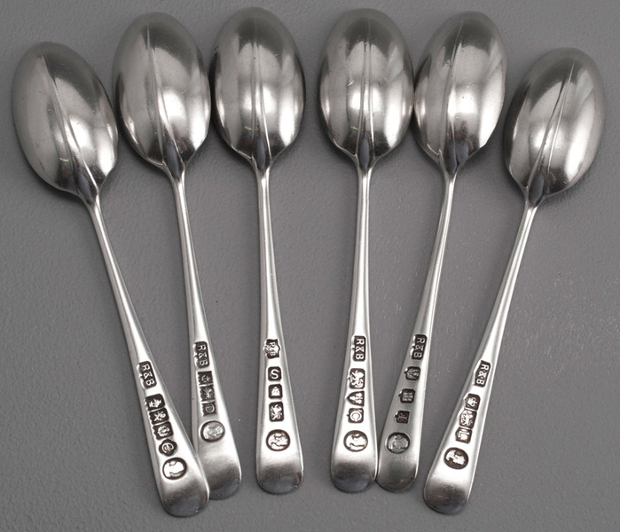 Antique spoon clearance markings